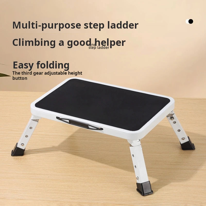 Multifunctional zigzag telescopic ladder