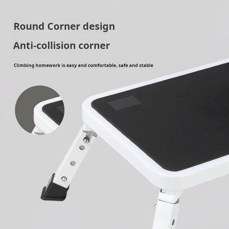 Multifunctional zigzag telescopic ladder